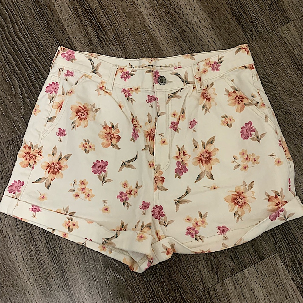Flowered print shorts. Never worn!